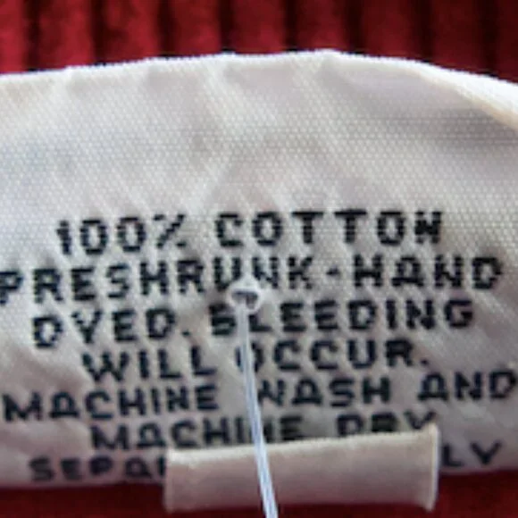 CP Shades Vintage Boxy Oversized Chunky Red Corduroy Jacket - Picture 4 of 5